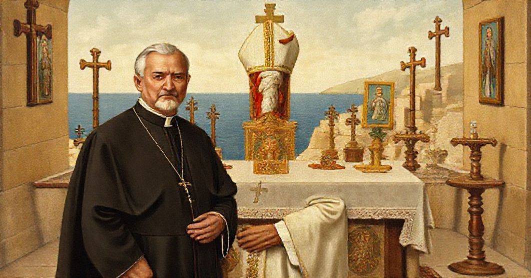 Aloisius Josephus Muench as papal legate in Malta during a commemoration of St. Paul's shipwreck, highlighting traditional Catholic piety and the tension with conciliar changes.