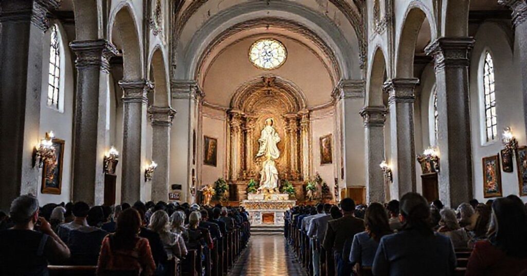 Parish church of the Blessed Virgin Mary of Lourdes in Rio de Janeiro elevated to a minor basilica by John XXIII in 1959.