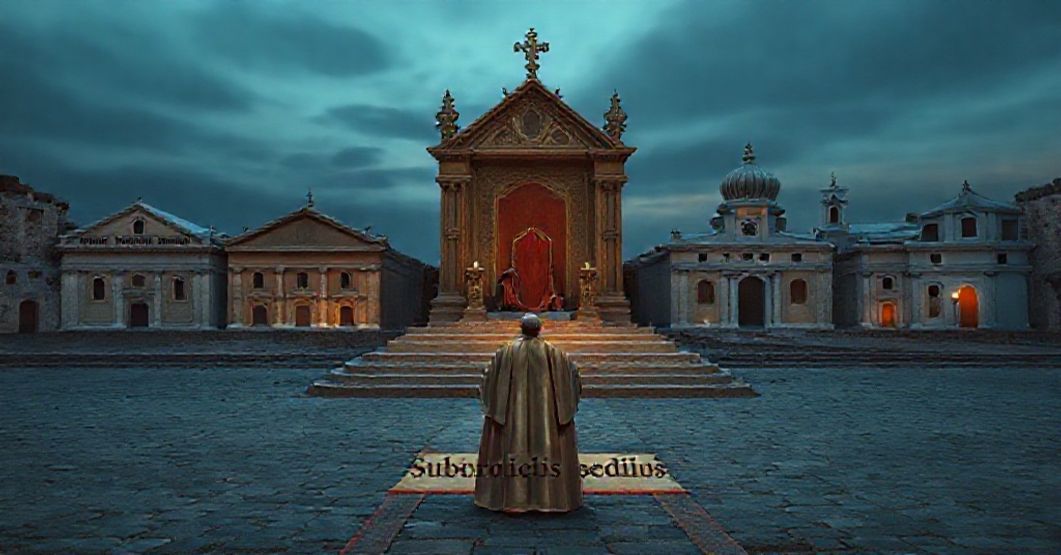 The Desacralization of the Suburbicarian Sees A solemn depiction of the historic suburbicarian sees of Rome reduced to empty titles by the 1962 Motu Proprio of John XXIII.