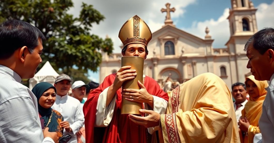 Saint Joseph Patron of Maracay Diocese - Traditional Catholic Art Saint Joseph as Patron of Maracay Diocese - Traditional Catholic Scene