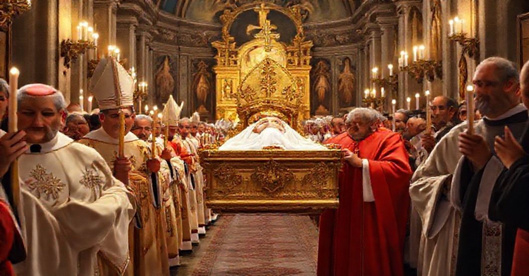 Transfer of Saint Venerius' Relic - A Traditional Catholic Procession A solemn liturgical procession transferring the relic of Saint Venerius to La Spezia's church.